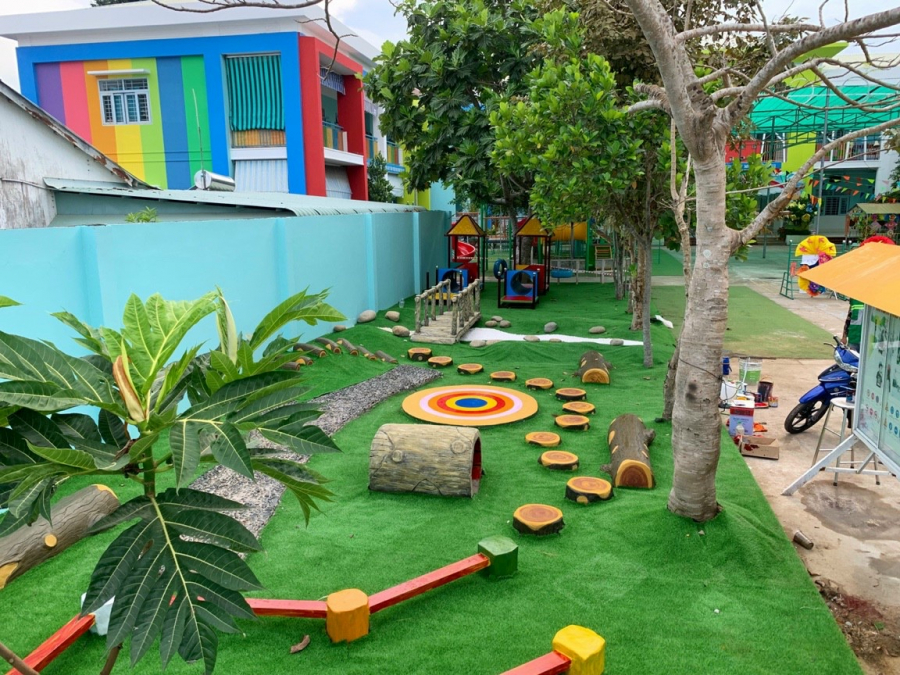 Thiết kế, thi công khu vận động